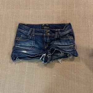 Womens jean shorts